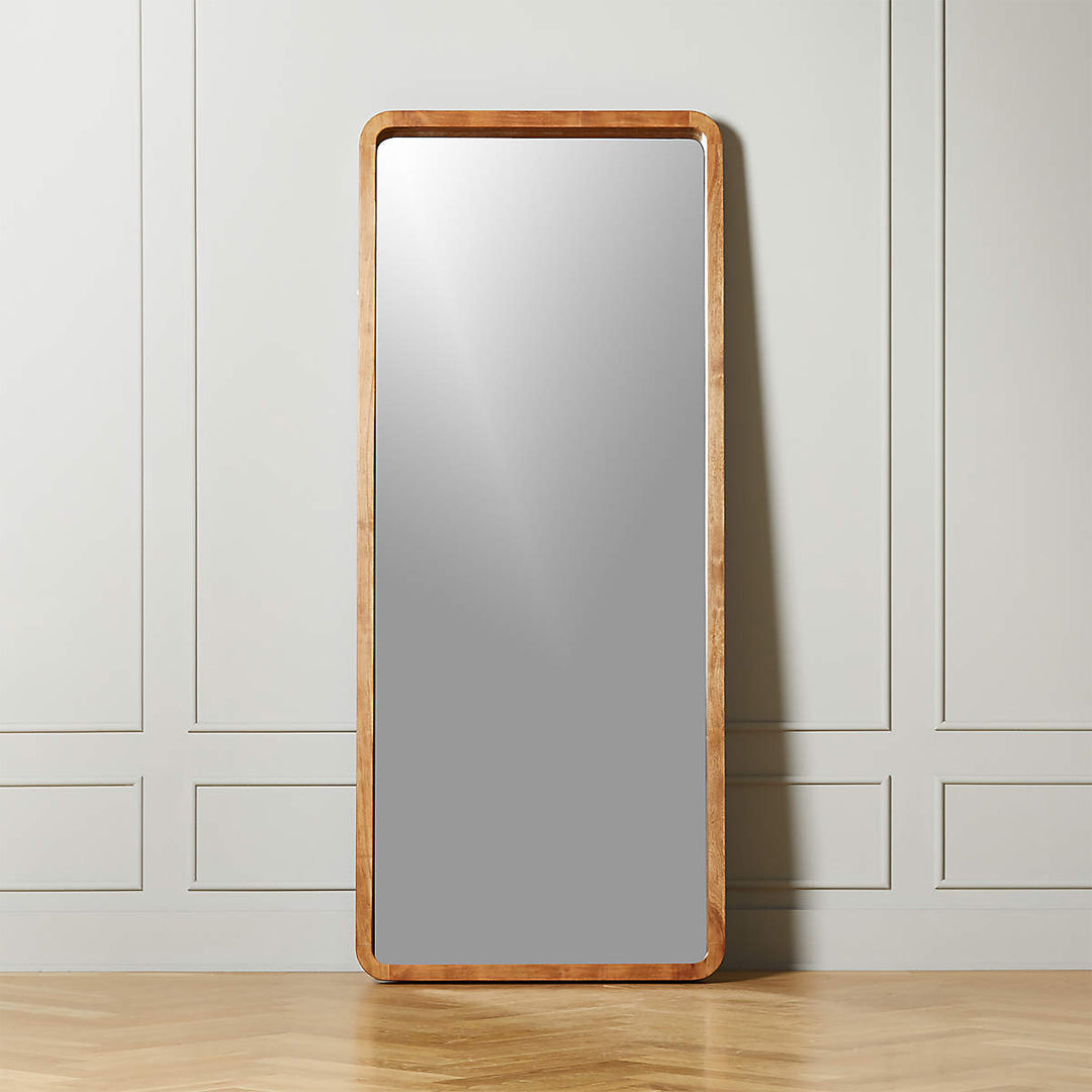 Miroir Rectangulaire Bois D'acacia