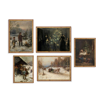 Tableaux La joie de Noël