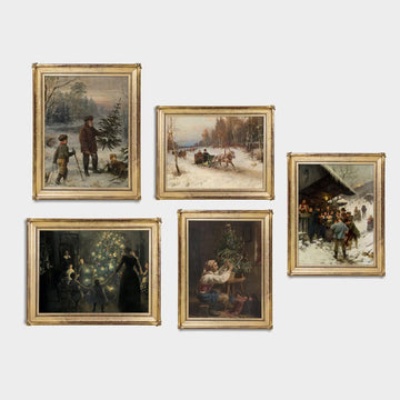 Tableaux La joie de Noël